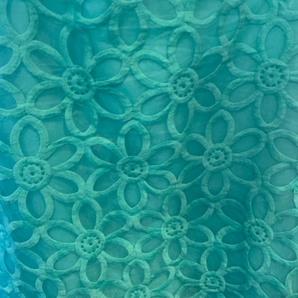 Mud pie floral lace overlay‎ lined sumner dress. Worn once - Picture 3 of 6